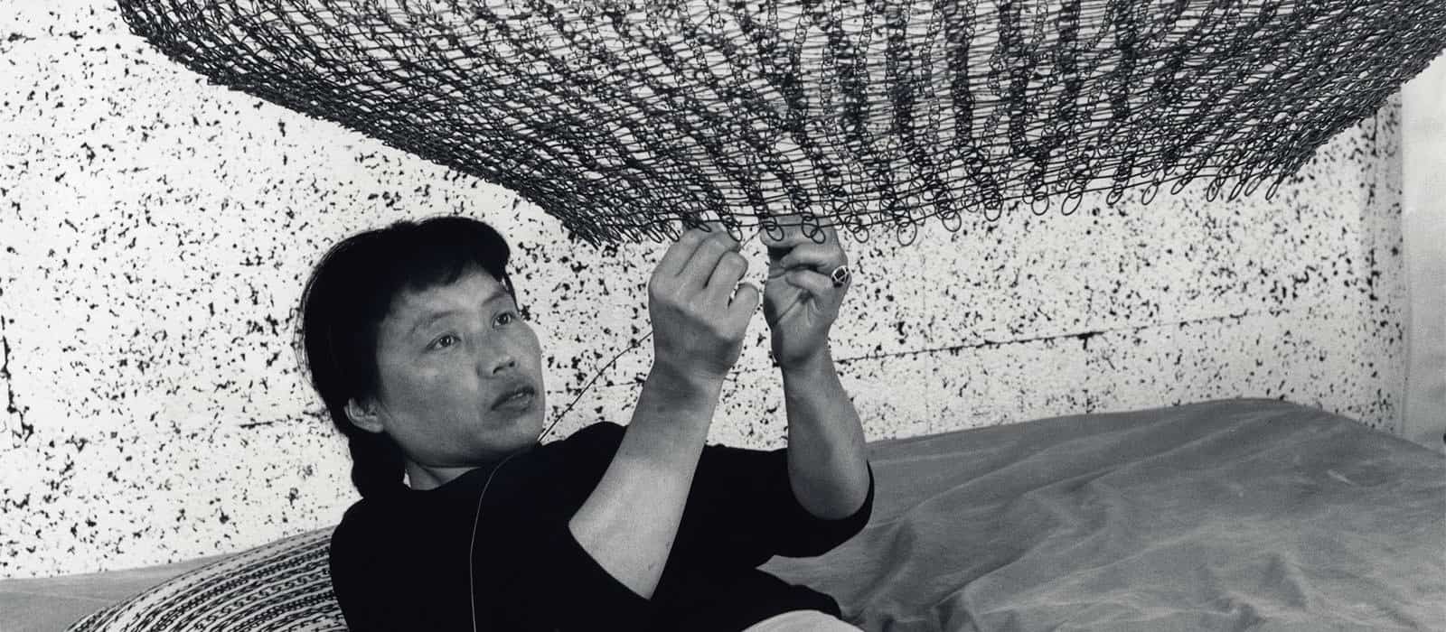 Crochet Wire Sculptor Ruth Asawa: Artistry and Activism 6 Asawa At Work