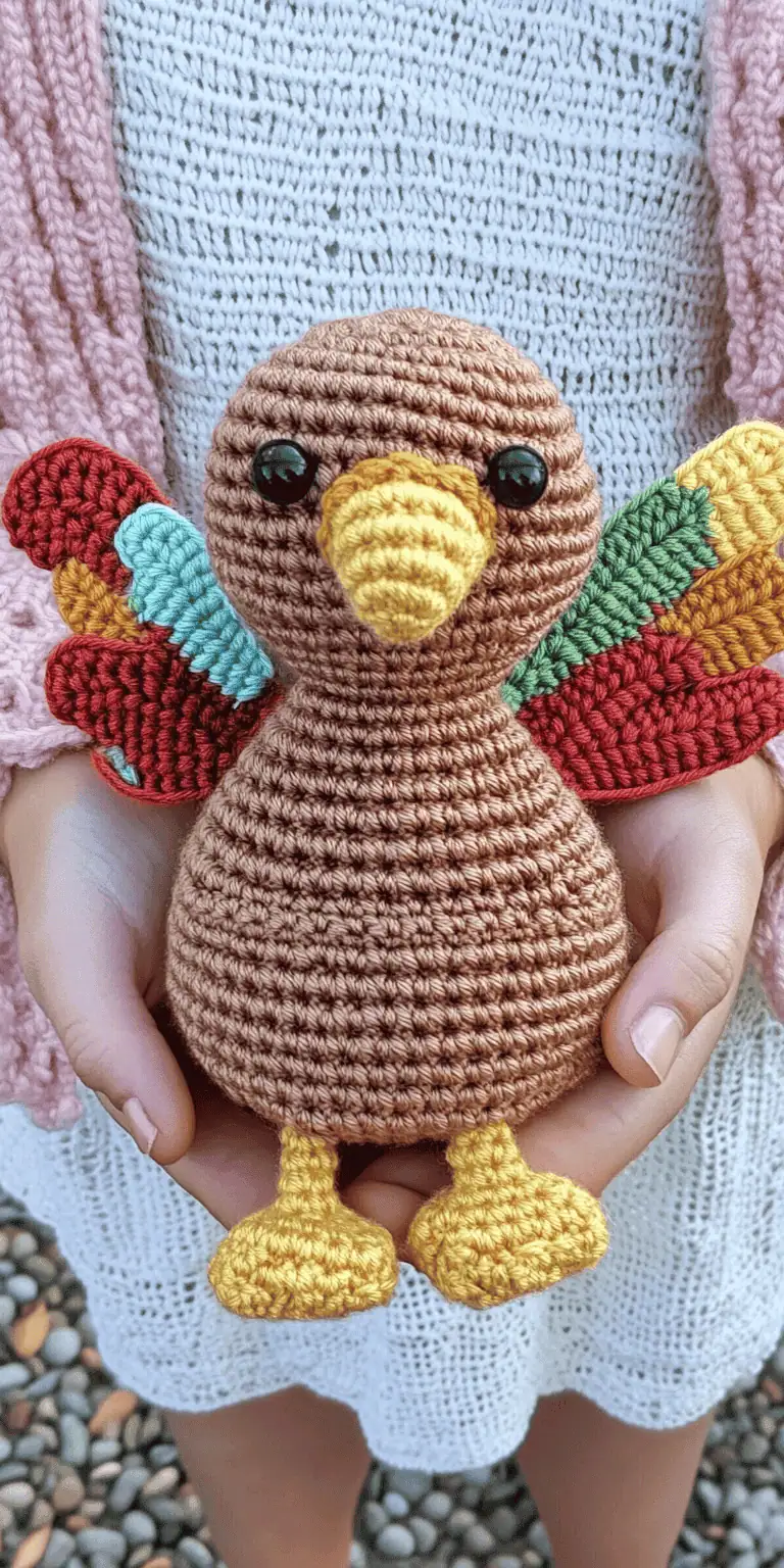 Amigurumi Crochet Turkey Pattern PDF