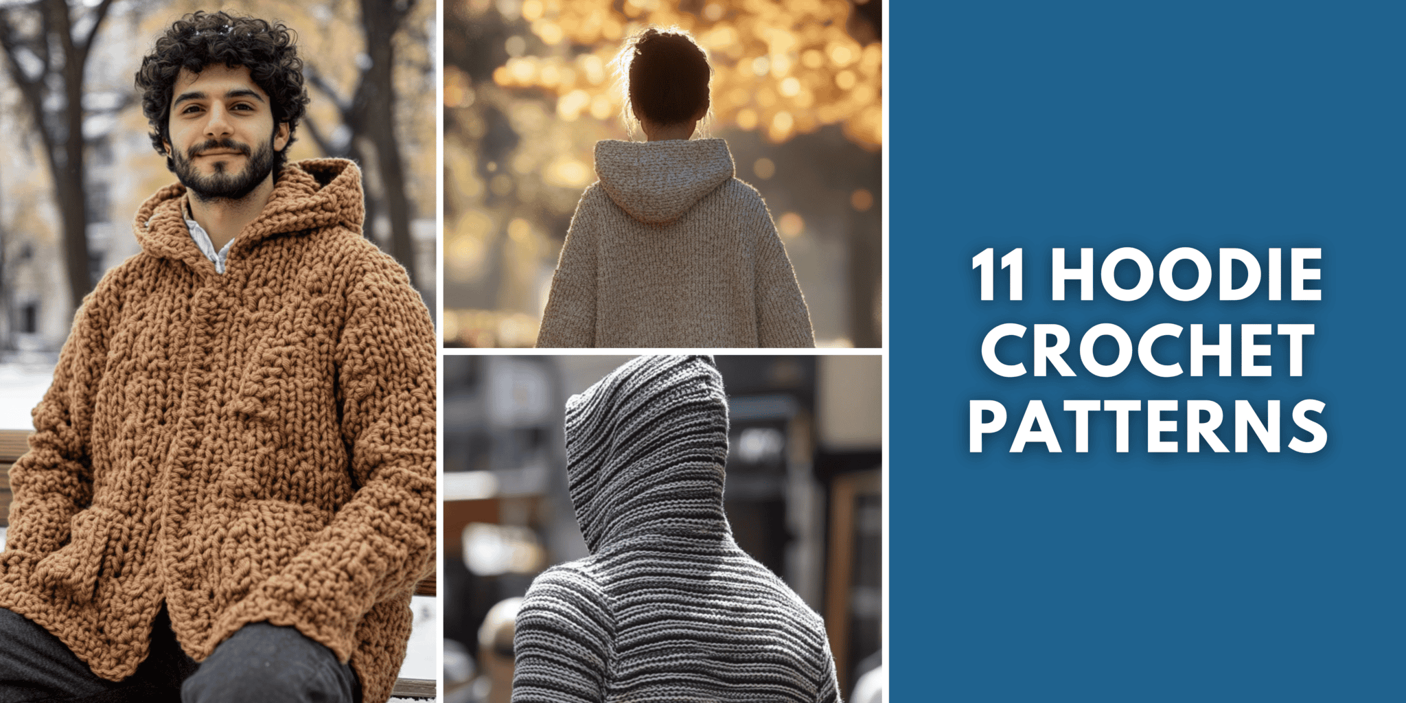 11 Hoodie Crochet Patterns: Stay Cozy with Your Own DIY Creations