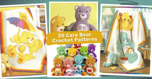 Care Bear Crochet Featured Image