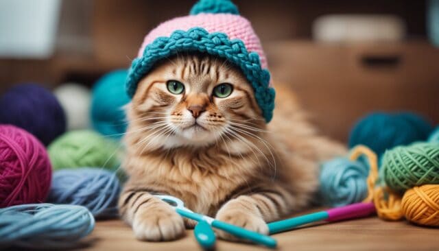 Cat Hat Crochet Pattern