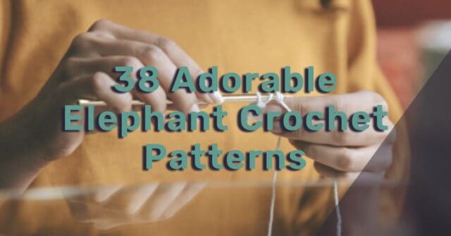 elephant crochet patterns