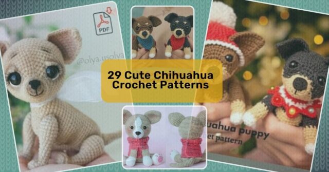 Chihuahua crochet patterns