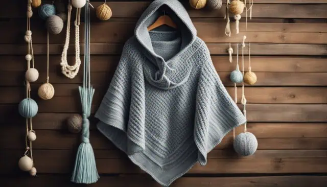 Hooded Poncho Crochet Patterns