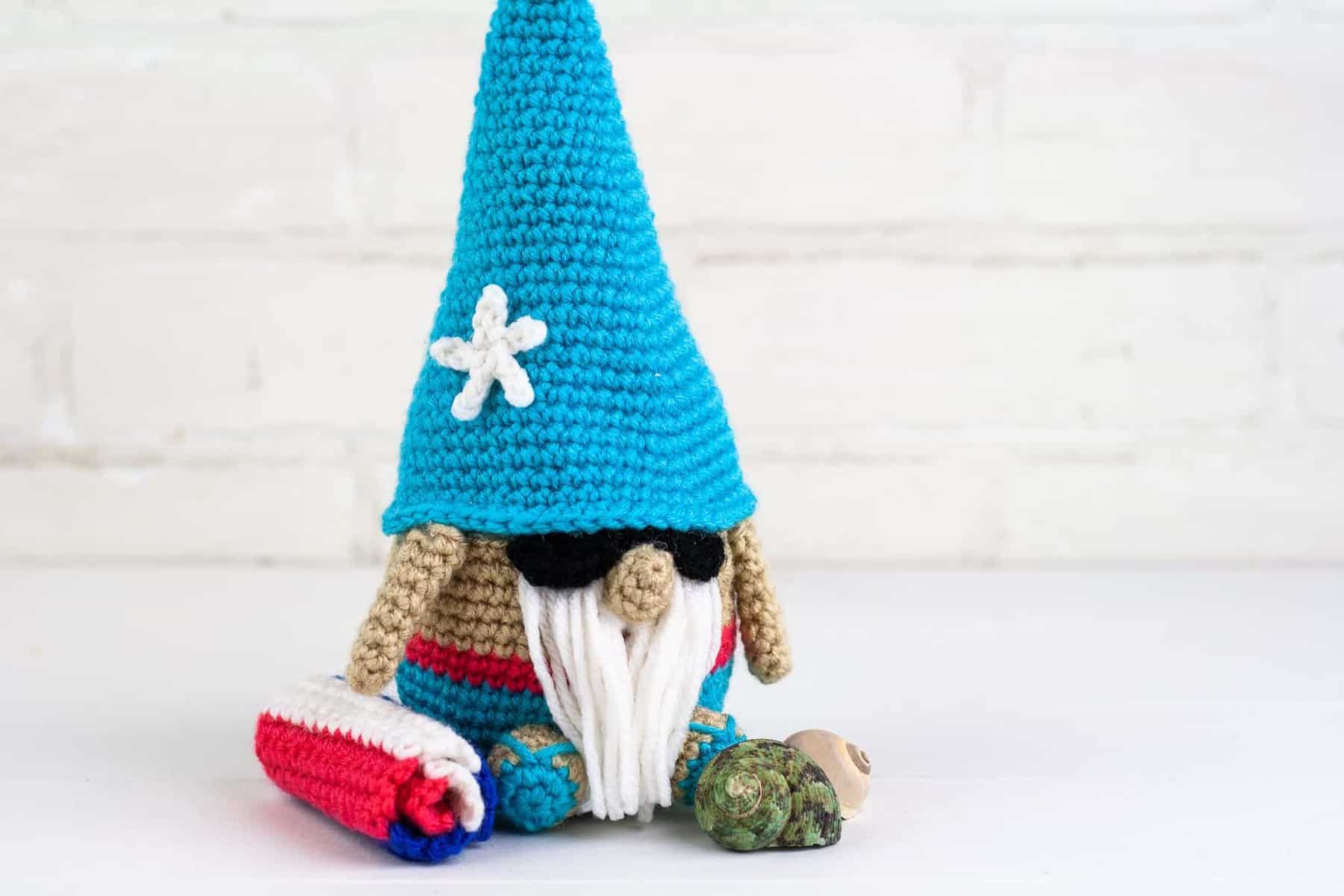 25 Summer Crochet Patterns to Charm and Delight Every Taste! 12 Crochet Summer Vacation Gnome