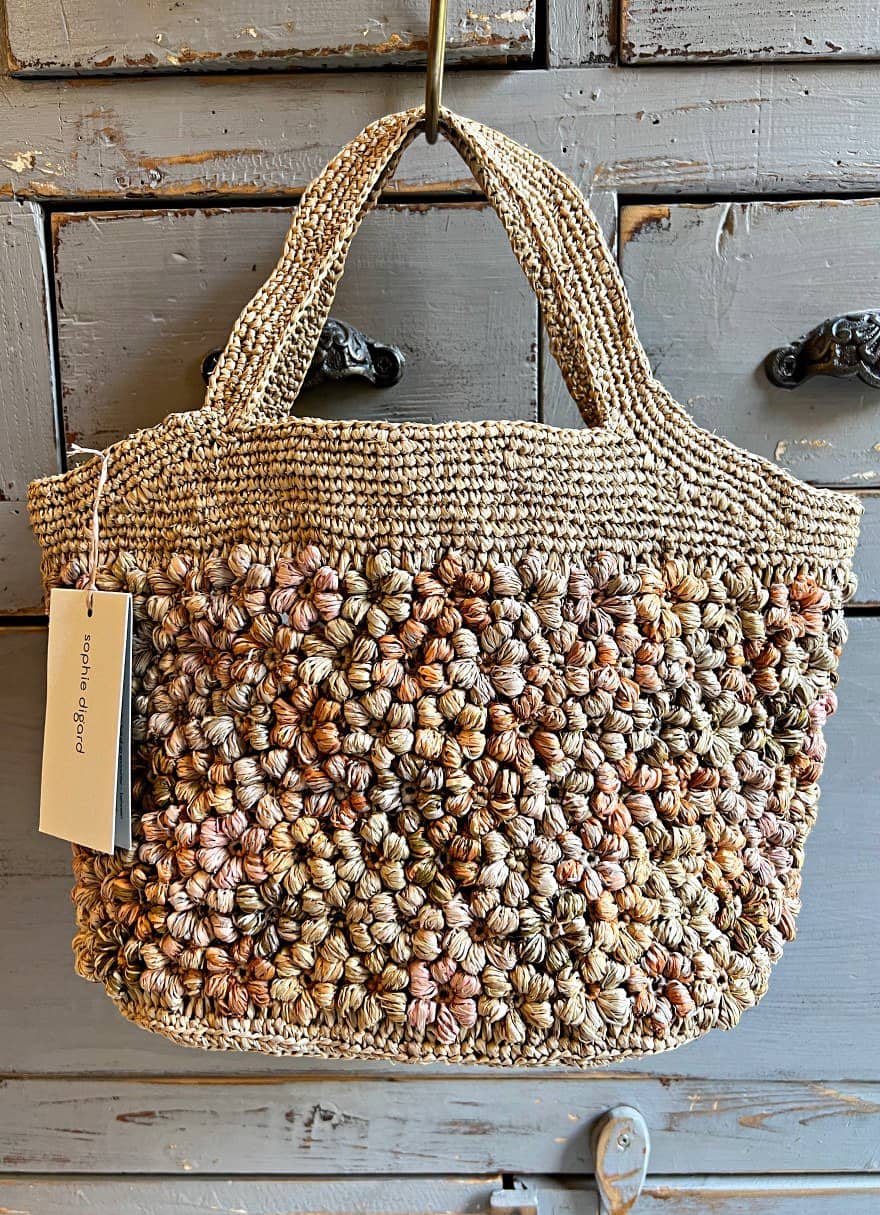 Revisiting the Beautiful Crochet of Sophie Digard 5 Sophie Digard Raffia Bag