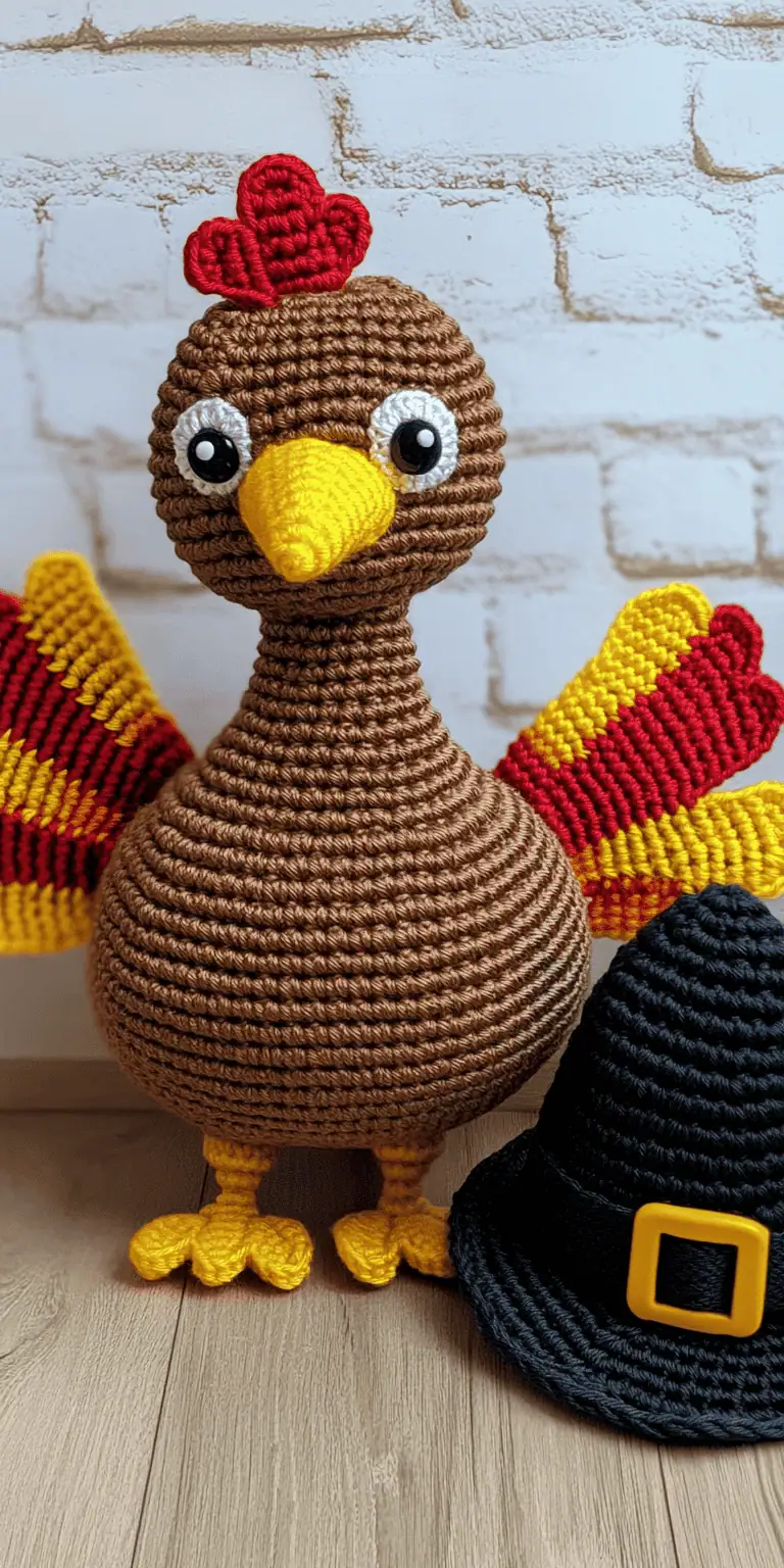 Thanksgiving Turkey Fall Crochet Pattern