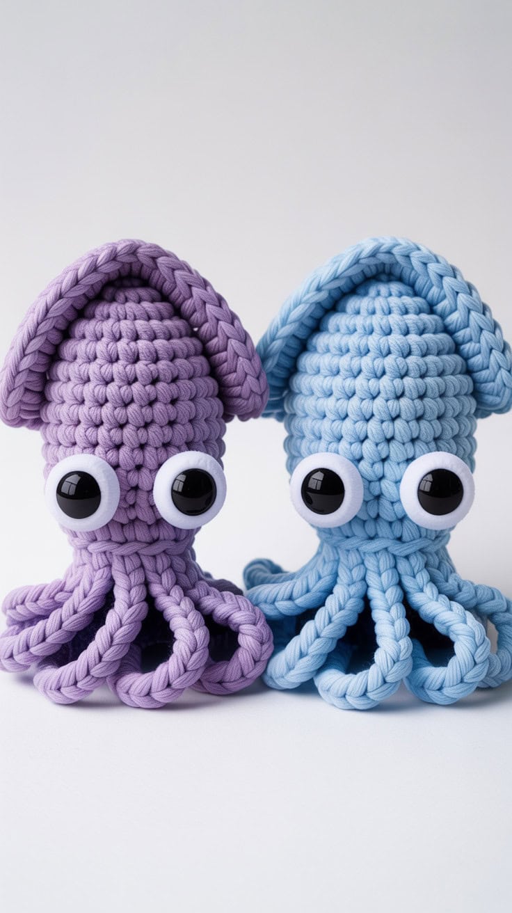 24 Squid Crochet Patterns: Unique Designs for Ocean-Loving Crafters 47 a close up product photograph of two han SR6PUtafT CmhCJ4Hcj70A 47rNlo1QHGYEHKG8lOvRQ