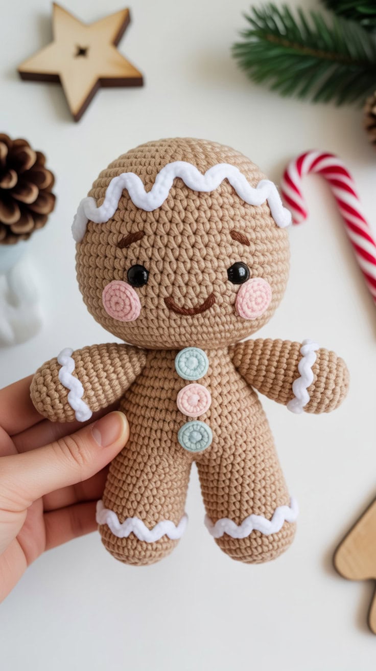 18 Gingerbread Man Crochet Patterns: Make Your Holidays Extra Cozy! 33 a handcrafted crochet gingerbread doll p Fzlb iV TX2C5oLl7zXNBg ktzBTEFUTEe6sXWNPsn0Sg