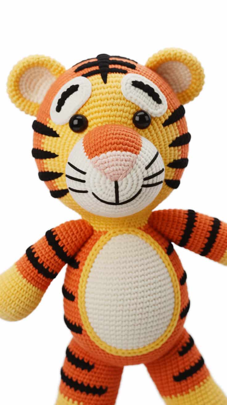 7 Tigger Crochet Patterns: Fun and Exciting Designs for Every Crochet Lover! 8 a handcrafted crochet tigger stuffed ani 45GXLU0GSPqbBG5tYZl1MQ fu1lBPPzTr6hMlGAQMjATQ