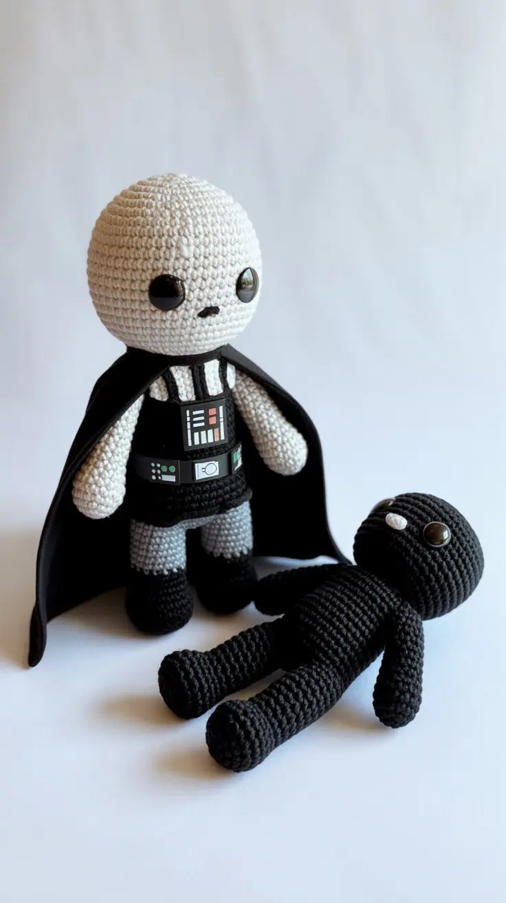 16 Darth Vader Crochet Patterns: Unleash Your Inner Sith with Creative Crafts 8 a handmade crochet amigurumi doll of dar aWgb8k mTfeflY8SRzu5fA LWSABVl4TCiBvYj 3tvKkQ