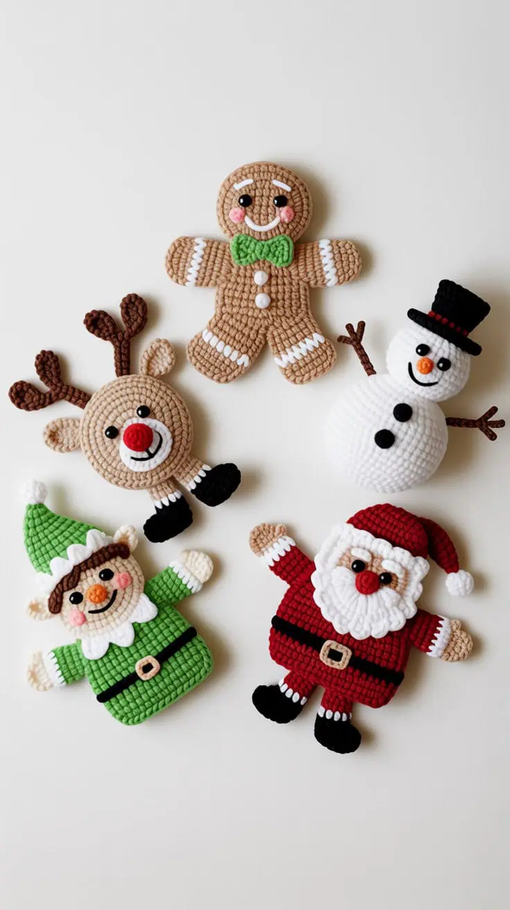 a photograph of five handcrafted christm 7IcxtnFiR3yU6E rMG0O A 5YwcK4eORP6dOsnj v8t8Q