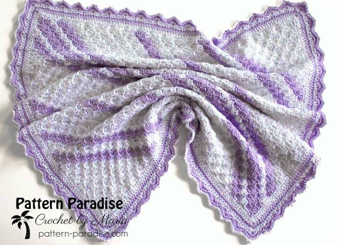 Meet Crochet Designer Maria Bittner of Pattern Paradise 3 Confetti Baby Blanket Crochet Pattern