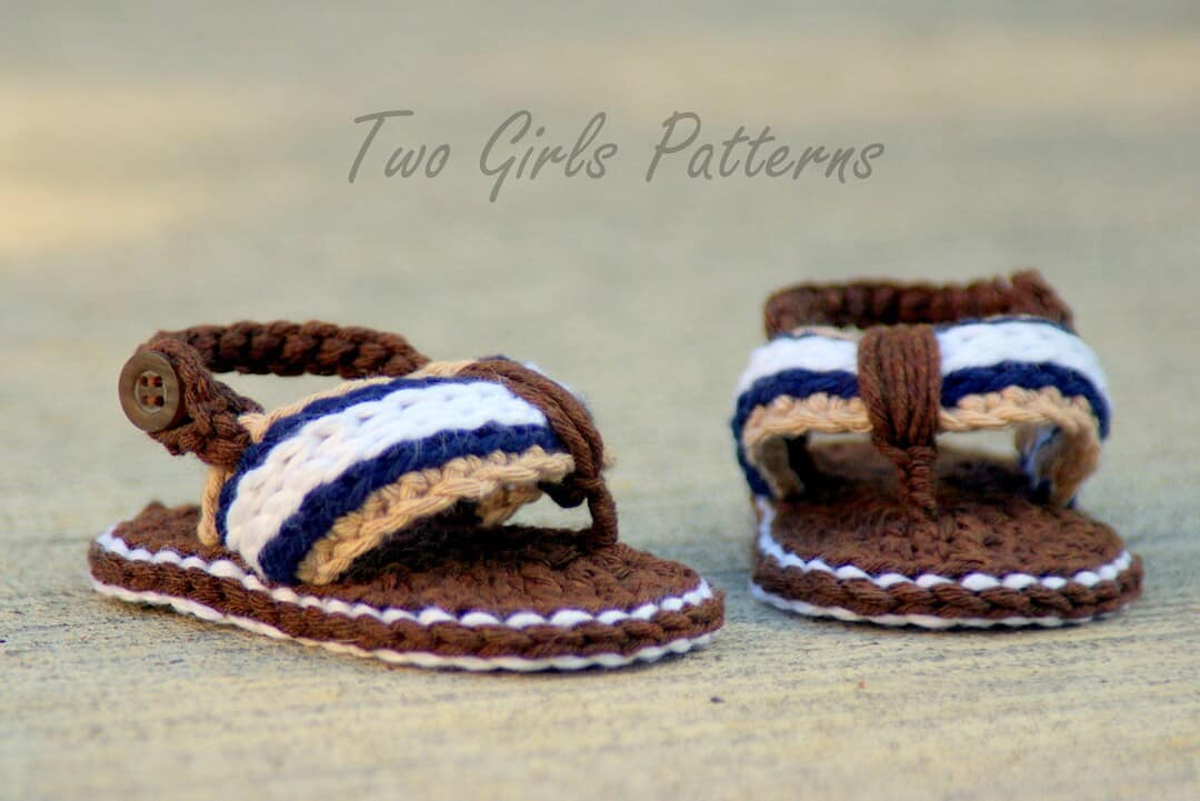 25 Summer Crochet Patterns to Charm and Delight Every Taste! 8 Sporty Flip Flop