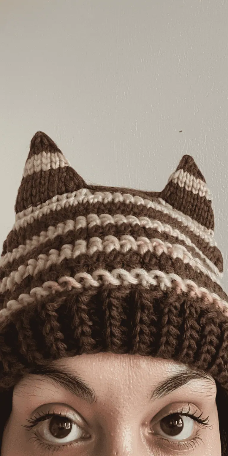 24 Cat Beanie Crochet Patterns: Unleash Your Inner Crafter Today! 34 jakecain7 httpss.mj .run4sURZLcDq08 The image shows a close up 6b6956c6 fdd1 4358 9abd 198d8405b5e3 2