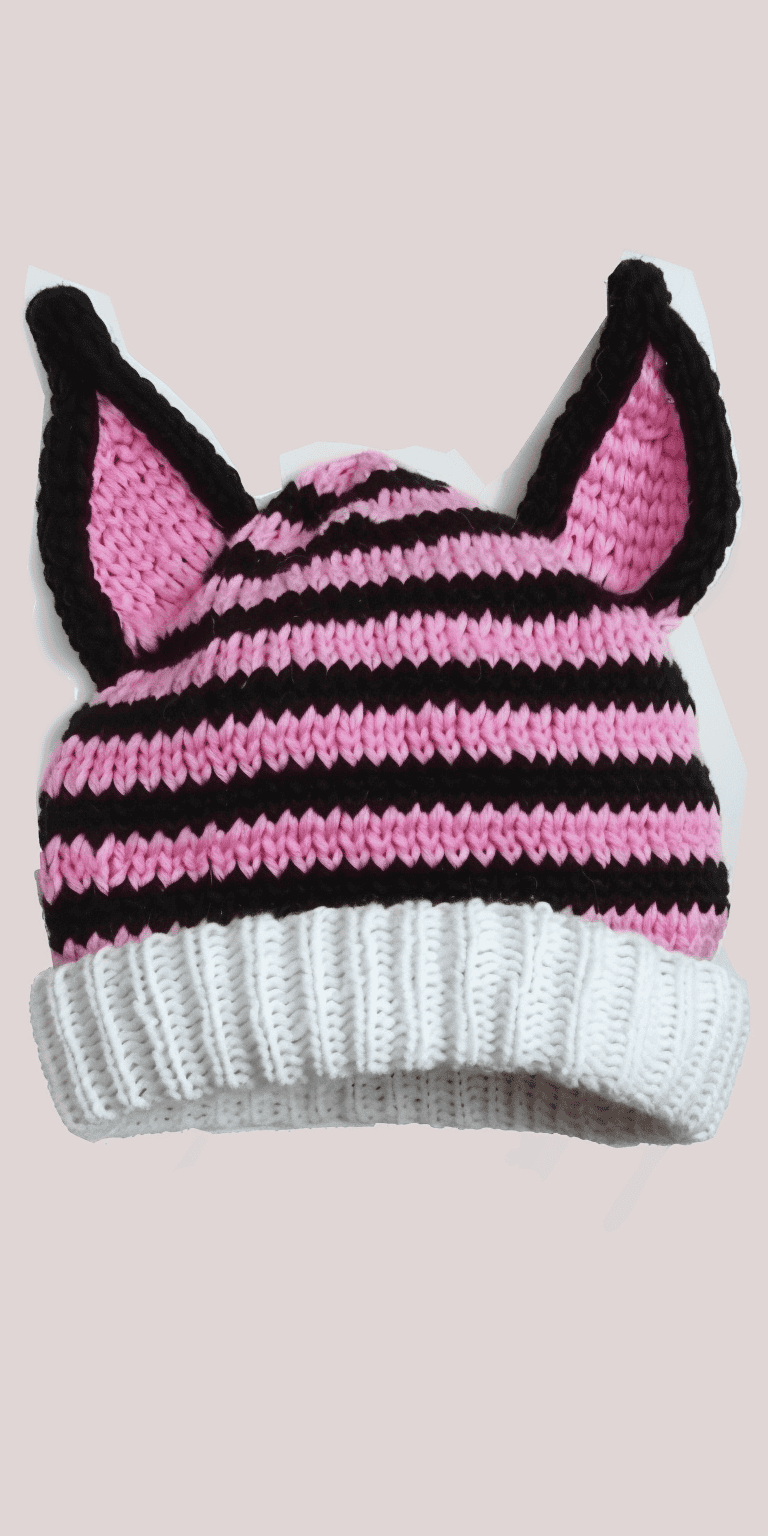 24 Cat Beanie Crochet Patterns: Unleash Your Inner Crafter Today! 12 jakecain7 httpss.mj .runAEXB vE1gYQ The image shows a knitted afe480e3 cf92 4edd 8b81 4a16ec140475 3