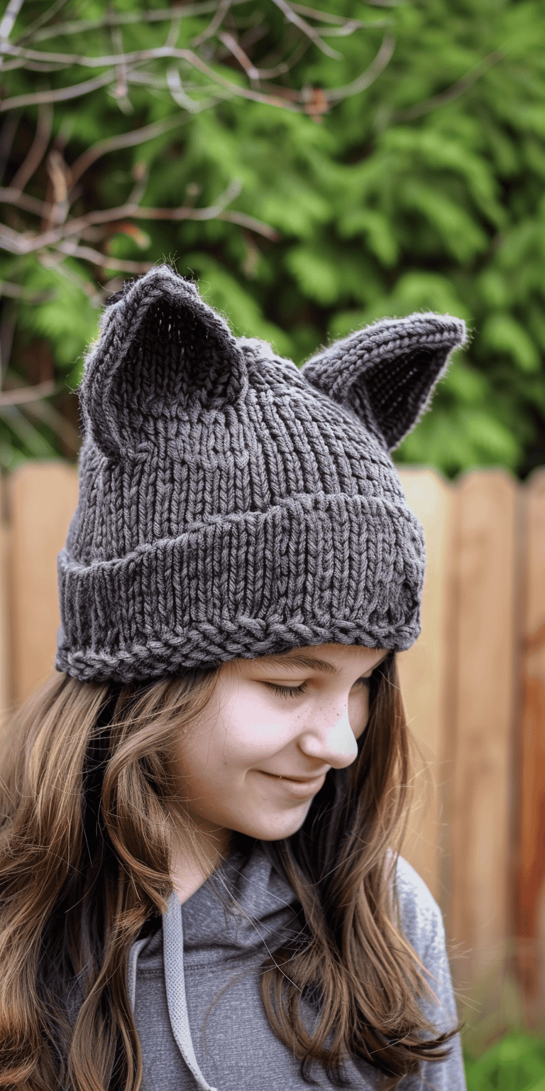 24 Cat Beanie Crochet Patterns: Unleash Your Inner Crafter Today! 16 jakecain7 httpss.mj .runtdR5EAdTF5s The image shows a young pe 5f8036ed 6977 4259 9b4d c6665d67af5f 0