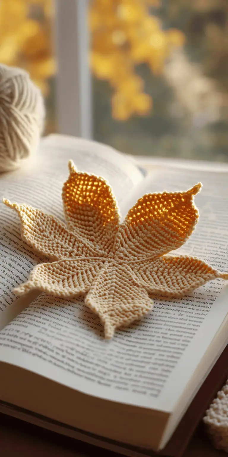 Easy Autumn Leaf Crochet Pattern