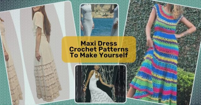 maxi dress crochet patterns