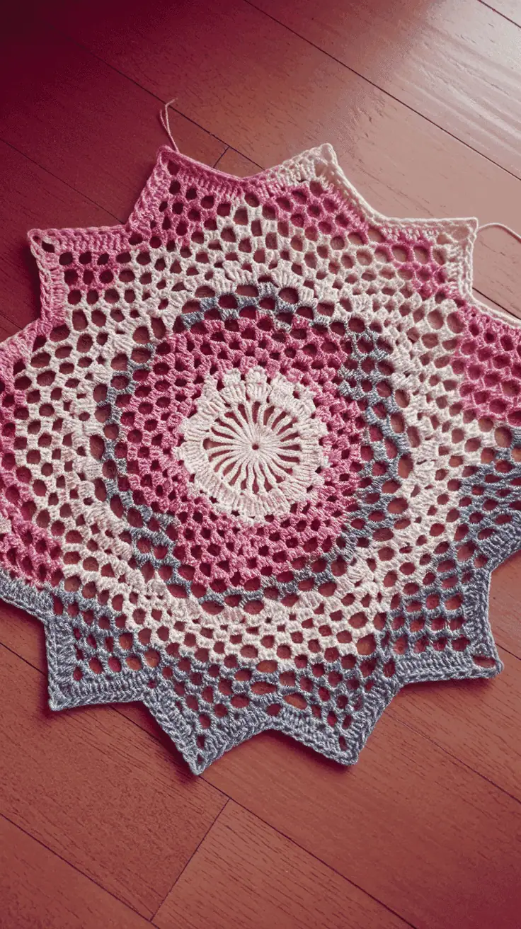 20 Star Blanket Crochet Pattern: Create Cozy Heirlooms for Your Loved Ones 9 a beautifully crafted crocheted piece