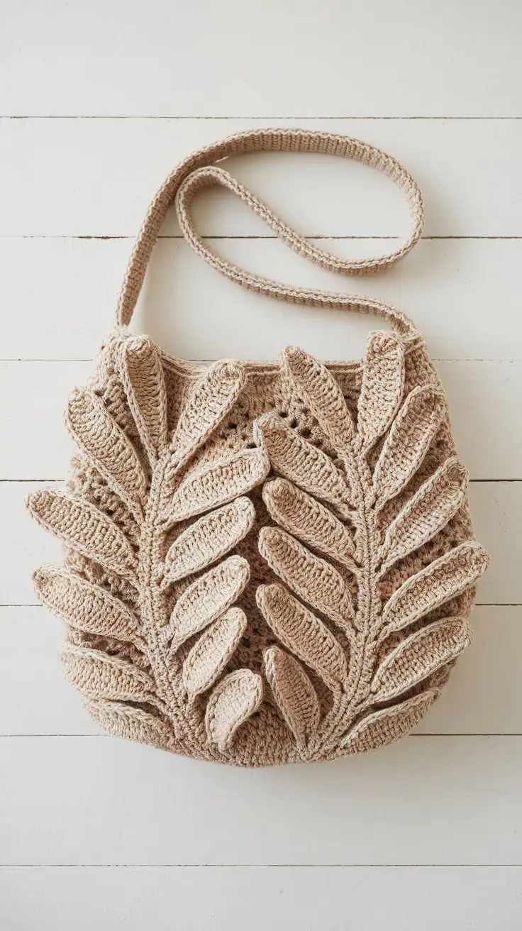 30 Messenger Bag Crochet Patterns: Unleash Your Creativity with Easy DIY Designs 31 a beige colored crocheted handbag with i 2dHVV6L5QIyefj6wLIwXrA 8 WiuBmqSeGX7JpXlr2Gsg