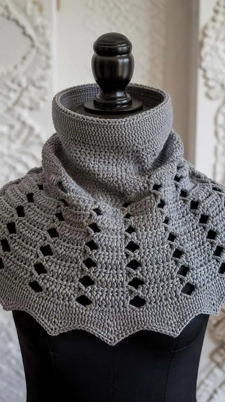26 Neck Warmer Crochet Patterns: Fashionable DIY Projects for Beginners 20 a close up photograph of a handcrafted g XoWiFgbCSmSTseJBbYMSCA 5ybG89ruSG2KkmL0UvnTcQ