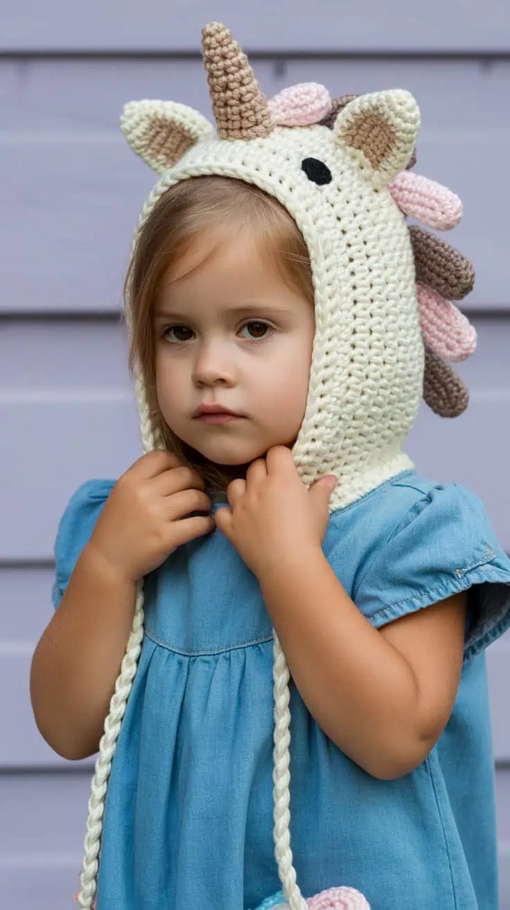 22 Unicorn Hat Crochet Patterns: Create Magical Hats for All Ages 38 a close up portrait photograph of a youn SvgwFlA0R8yPoI3EzFTrjQ E04eQaGdRkGGVzLPSQBf A