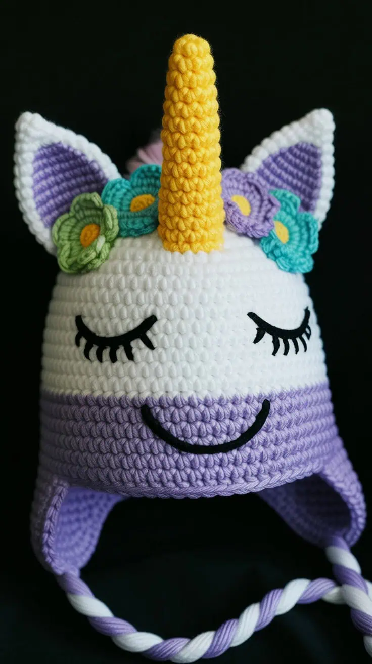 22 Unicorn Hat Crochet Patterns: Create Magical Hats for All Ages 6 a handcrafted crochet unicorn hat photog IVvSl7MTTgW tIpFmRVFkg gDss1KIlQySiAGfNPkQDBQ