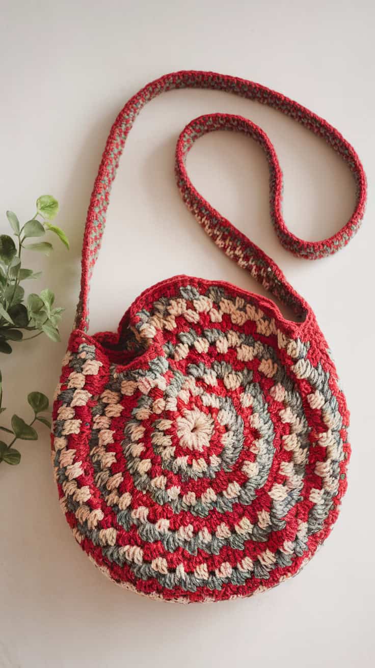 30 Messenger Bag Crochet Patterns: Unleash Your Creativity with Easy DIY Designs 37 a photo of a handcrafted crochet bag