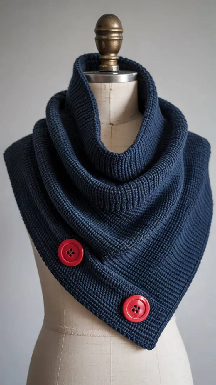 26 Neck Warmer Crochet Patterns: Fashionable DIY Projects for Beginners 44 a photograph of a luxurious navy blue kn MWLKNdNHTe elEw4OOWq0g k58mKBVzRliGuoMR2f6jtw
