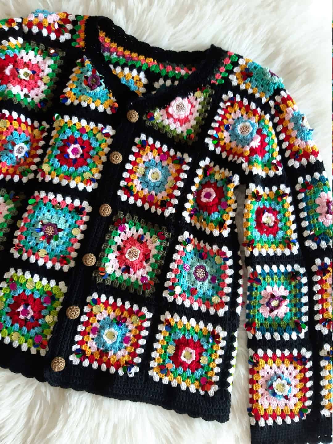 Cardigan Dolce Gabbana Hand-knitted style Square Crochet