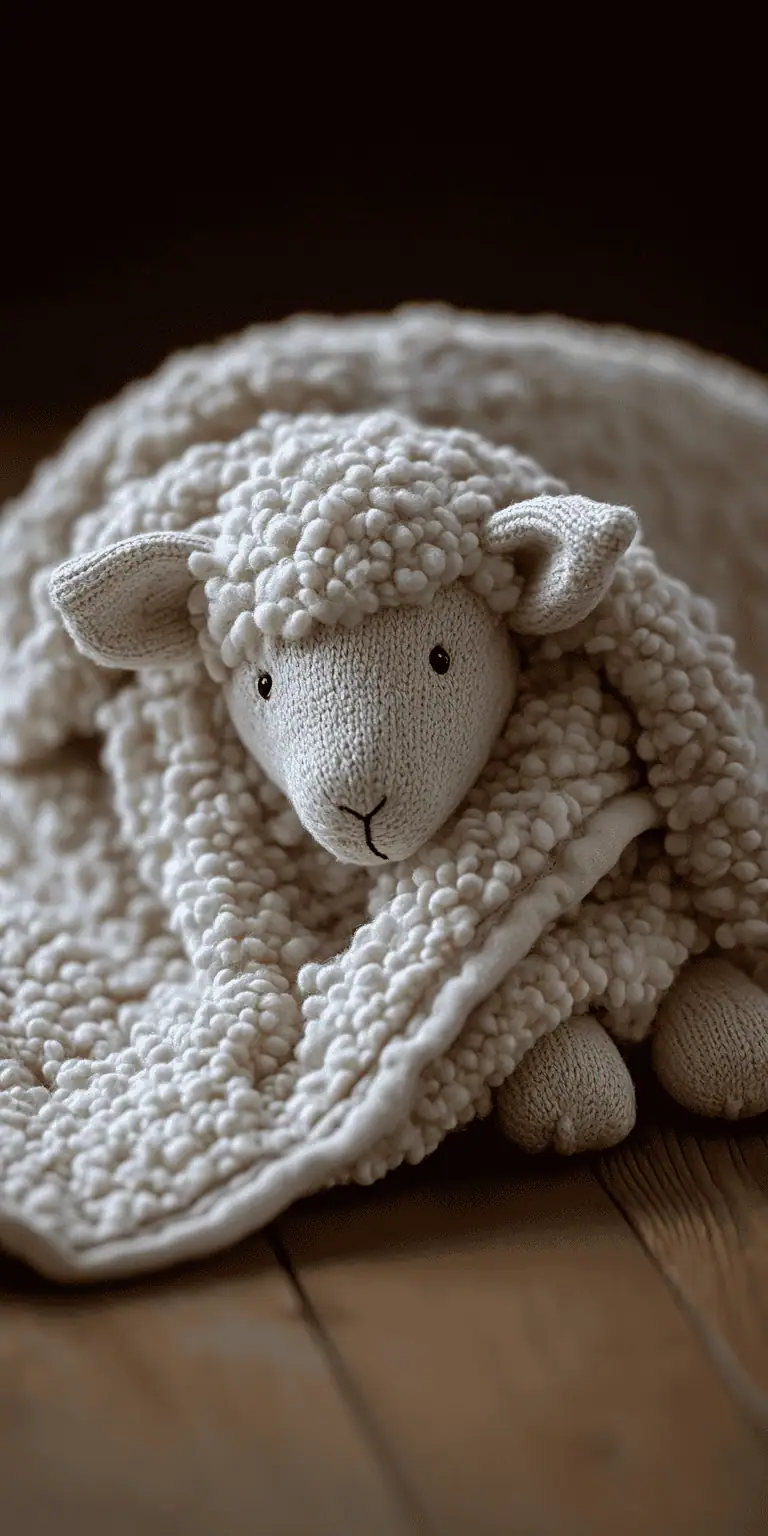 23 Baby Boy Blanket Crochet Patterns: Adorable Designs for Your Little One 17 3 in 1 Sheep Crochet Pattern Baby Blanket