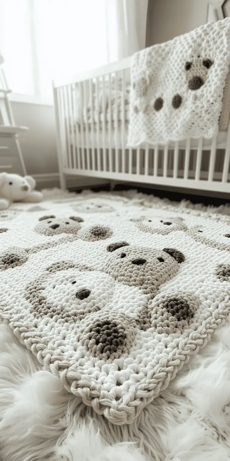 23 Baby Boy Blanket Crochet Patterns: Adorable Designs for Your Little One 21 Crochet Teddy Bear Baby Blanket Pattern