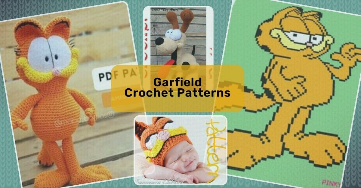 Garfield crochet patterns