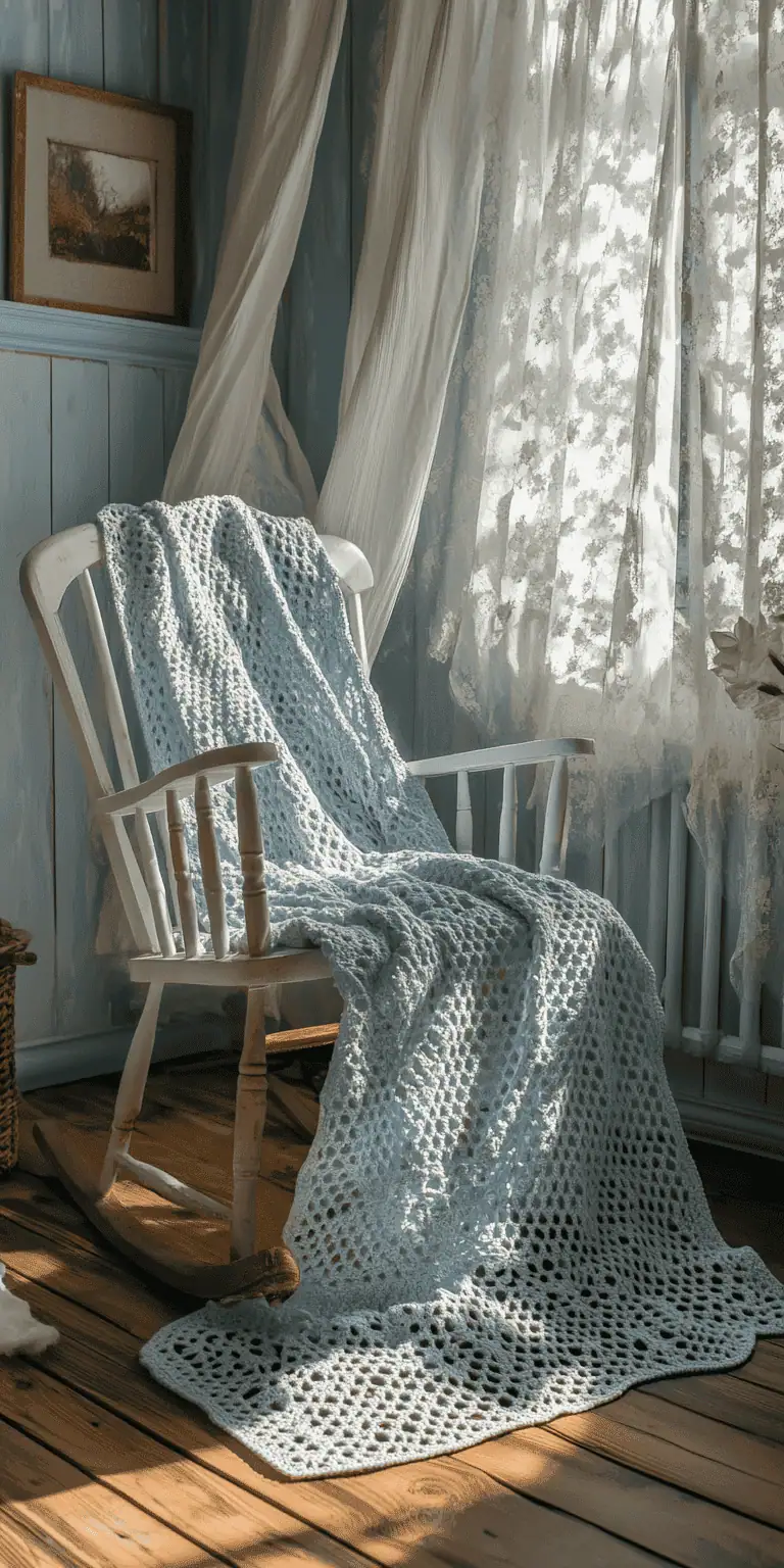 23 Baby Boy Blanket Crochet Patterns: Adorable Designs for Your Little One 31 Sand Sea Baby Blanket Crochet Pattern