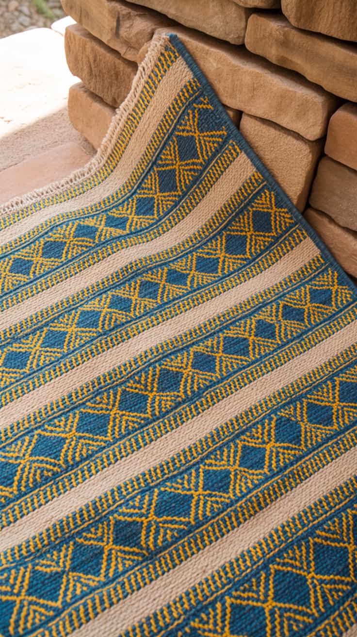 26 Mosaic Crochet Patterns: Boost Your Skills with Vibrant Designs 32 a close up photograph of a decorative ou GmpjeS5S WF9aZ61vPC9g ah1ctafRpCo1DpuCRPIIA