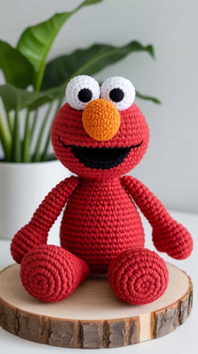 Elmo Pattern 10 Elmo Crochet Patterns: Fun and Easy Projects for Sesame Street Fans