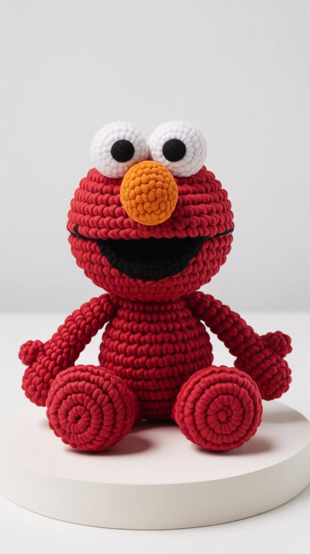 Elmo Pattern 10 Elmo Crochet Patterns: Fun and Easy Projects for Sesame Street Fans