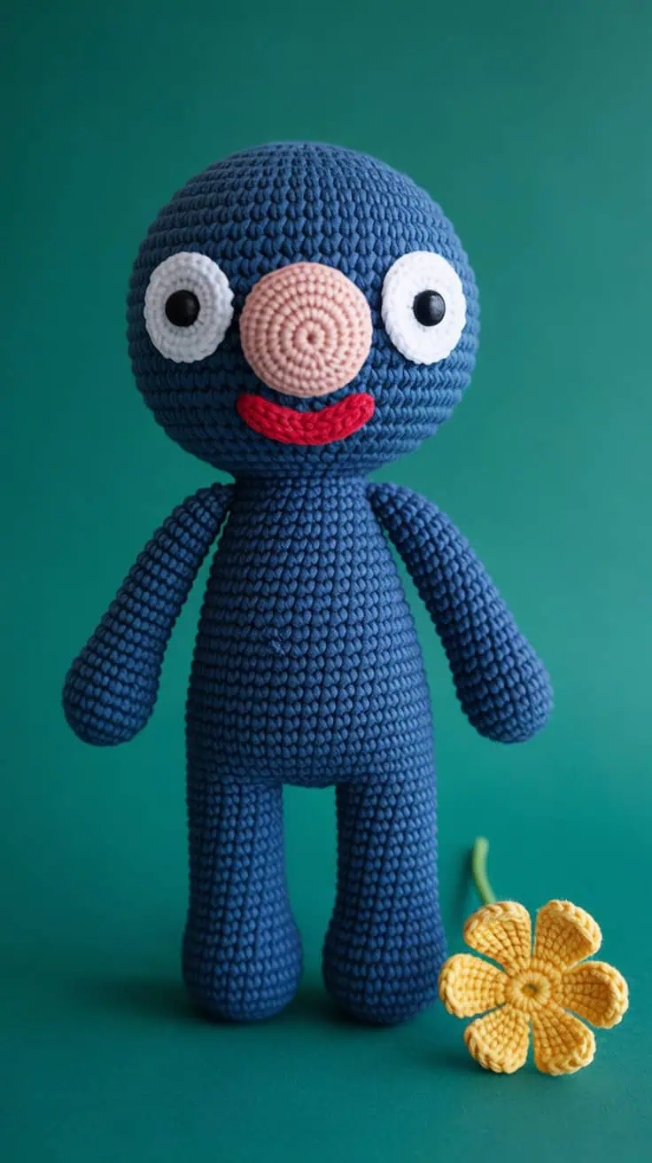 10 Elmo Crochet Patterns: Fun and Easy Projects for Sesame Street Fans 18 a photograph of a handmade crochet chara Urbc k8PSXW6 hu9e F03Q v0 j3JfSnOXpP kU2CCYg