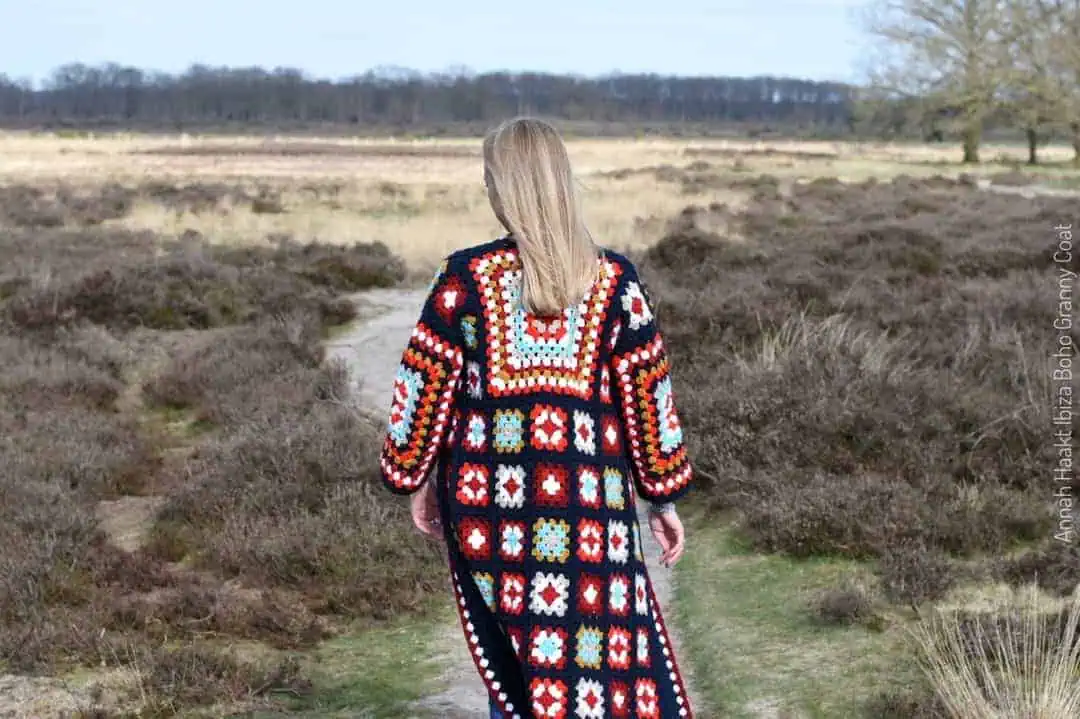 Crochet Fashion Pieces Perfect for the Next Coachella Event 43 Ibiza Boho Granny Coat