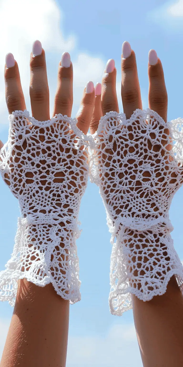 40 Victorian Fingerless Gloves Crochet Patterns: Add Elegance to Your
