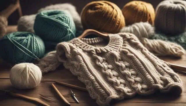 Chunky Sweater Crochet Pattern