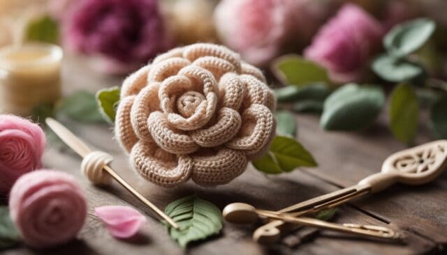 Vintage Rose Crochet Pattern