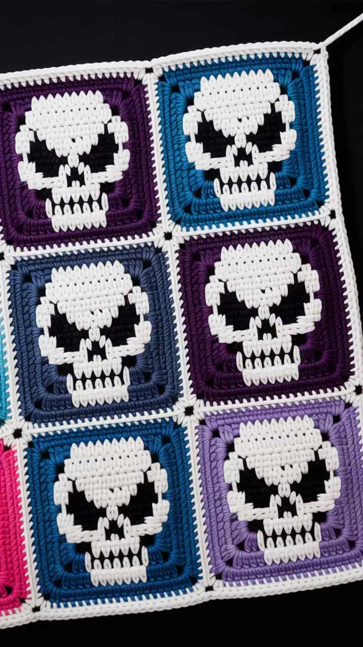 28 Halloween Crochet Patterns: Spooktacular Projects for All Ages 42 a close up photograph of a crocheted