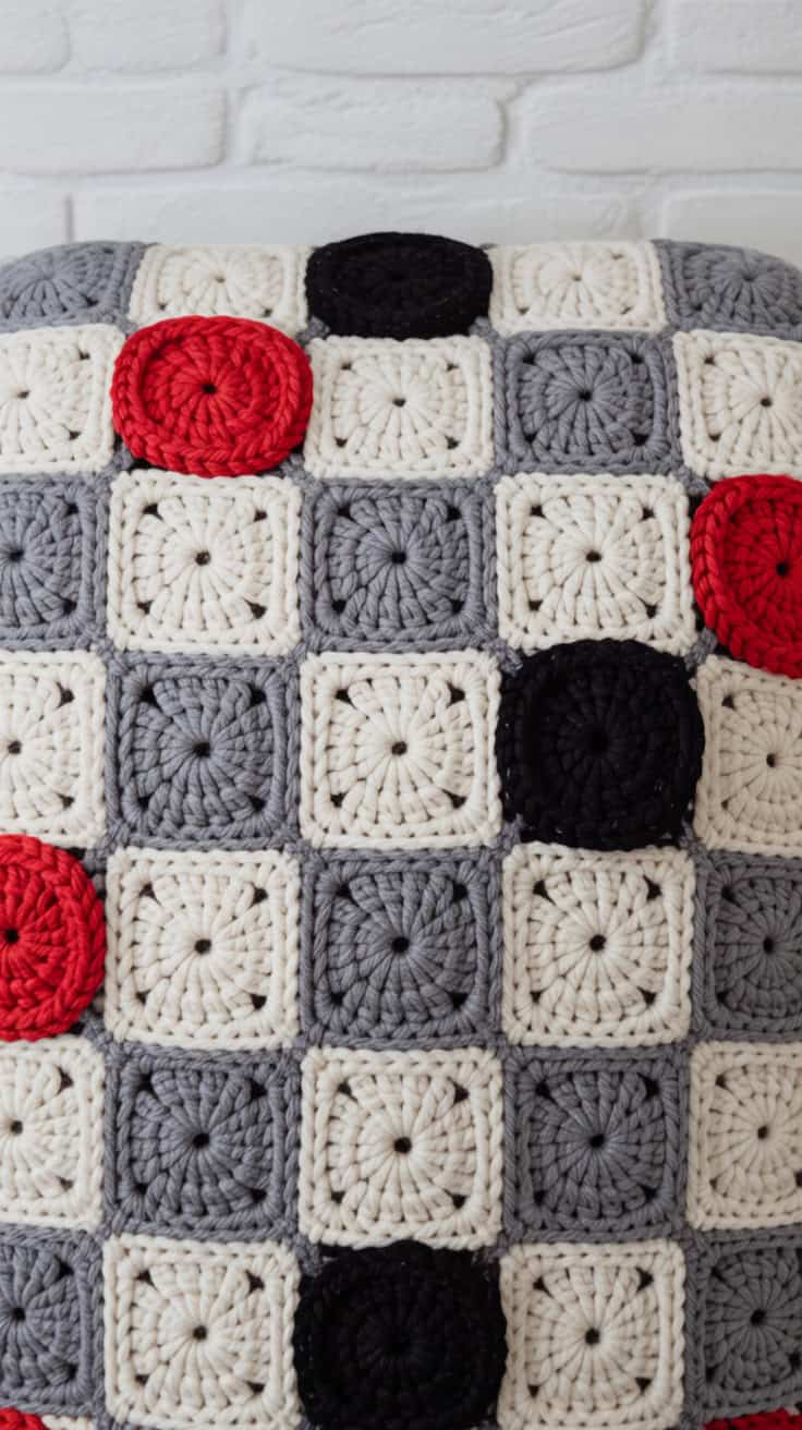 a close up photograph of a crocheted che Djb2kUDBSU GJidnaY5mYQ 0oWgQloDR WJqA7I1 8 UQ cover