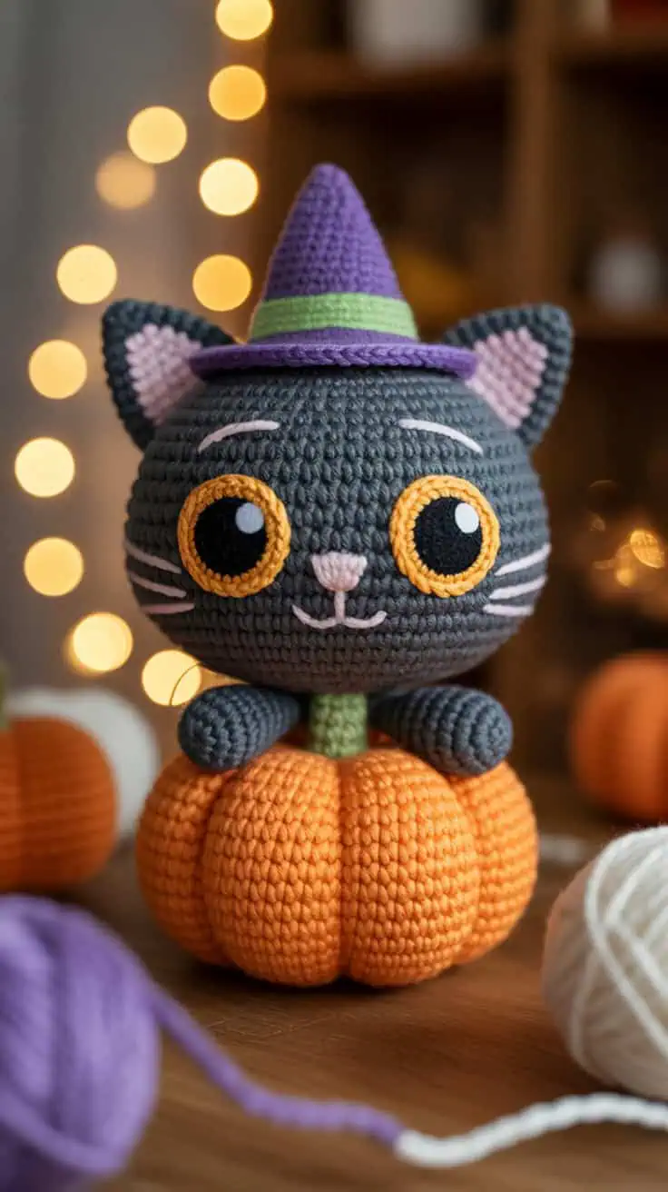 28 Halloween Crochet Patterns: Spooktacular Projects for All Ages 34 a close up photograph of a handcrafted c i v6m6VRQ7CJt83YqptcrA 4X60M9nZQliqOYoAT7Amzw