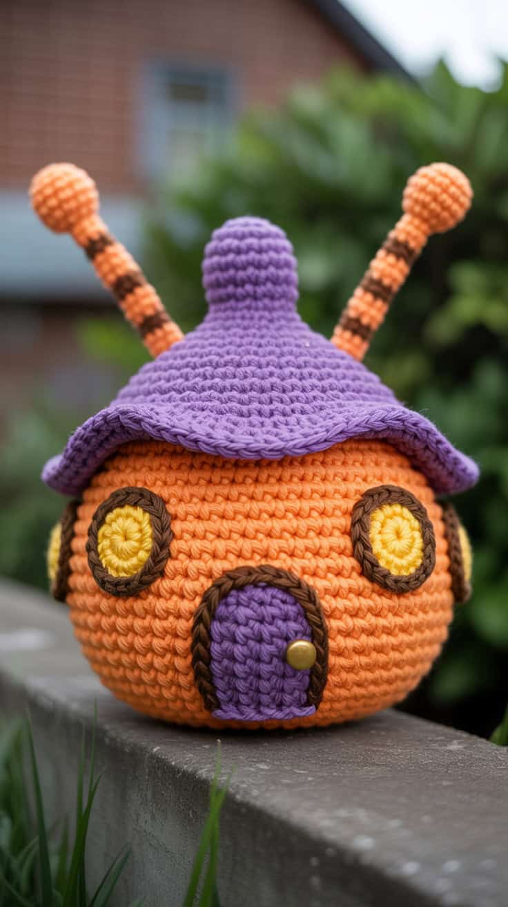 28 Halloween Crochet Patterns: Spooktacular Projects for All Ages 40 a close up photograph of a handcrafted