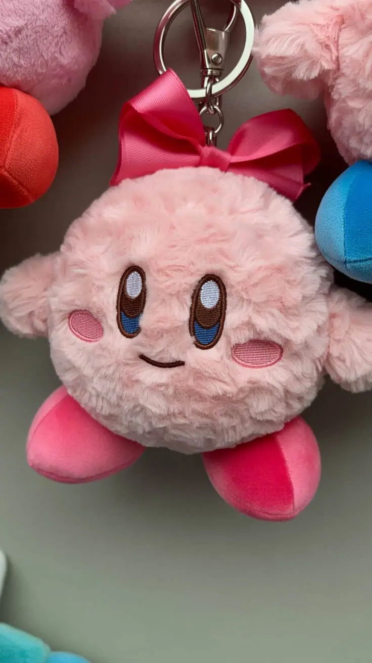 27 Kirby Crochet Patterns: Unleash Your Creativity with Fun Designs! 32 a close up photograph of a plush toy key Uf8ArnnWSKS Ay3mtt1EVw Izc1LfeHQ62lEHkjCT7psw