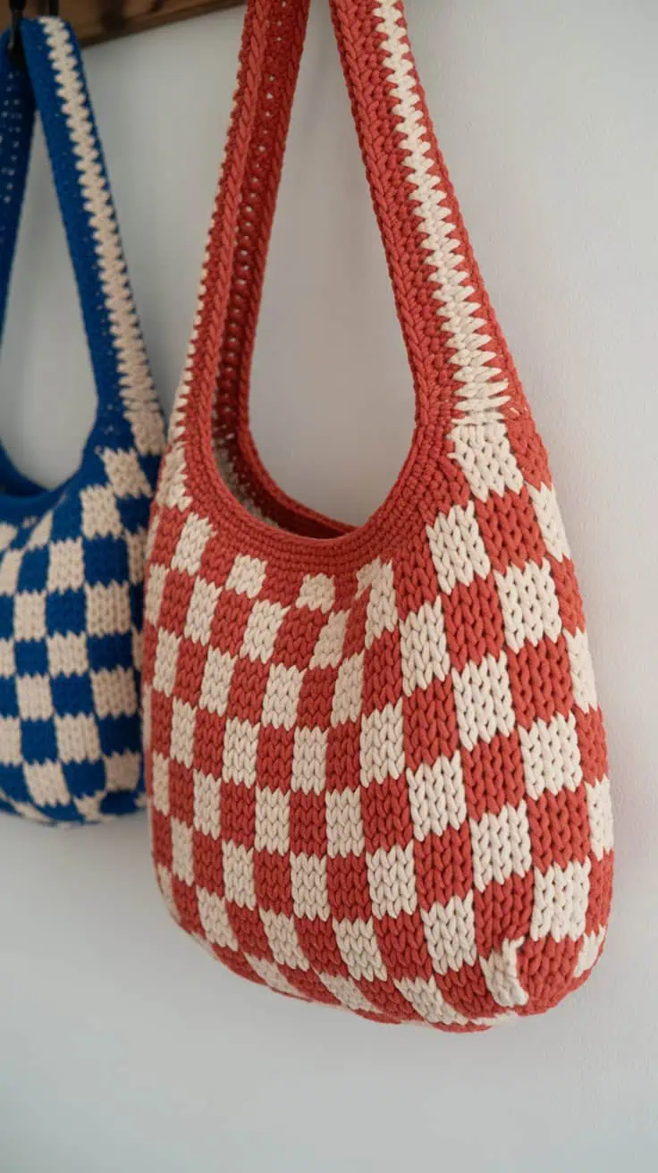 a close up photograph of two handmade
