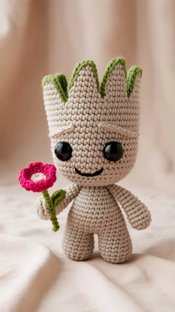 a crocheted amigurumi style groot charac A Dvt2FoT1SmaumOjDYiVg diVnzkKDS5ykCvfYURafrA cover